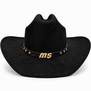 Sombrero Vaquero Banda MS – Negro
