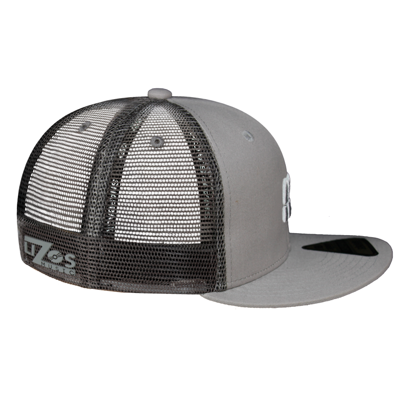 Gorra MS - Snapback Malla Gris
