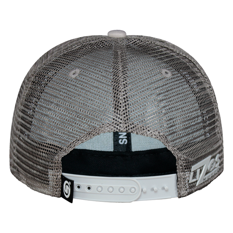 Gorra MS - Snapback Malla Gris