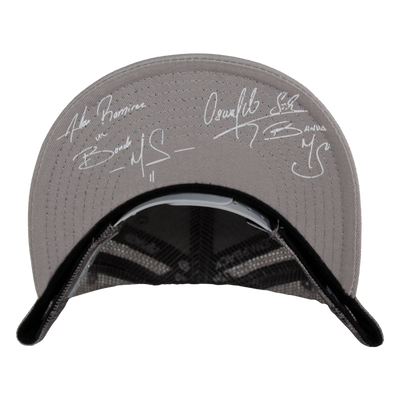 Gorra MS - Snapback Malla Gris